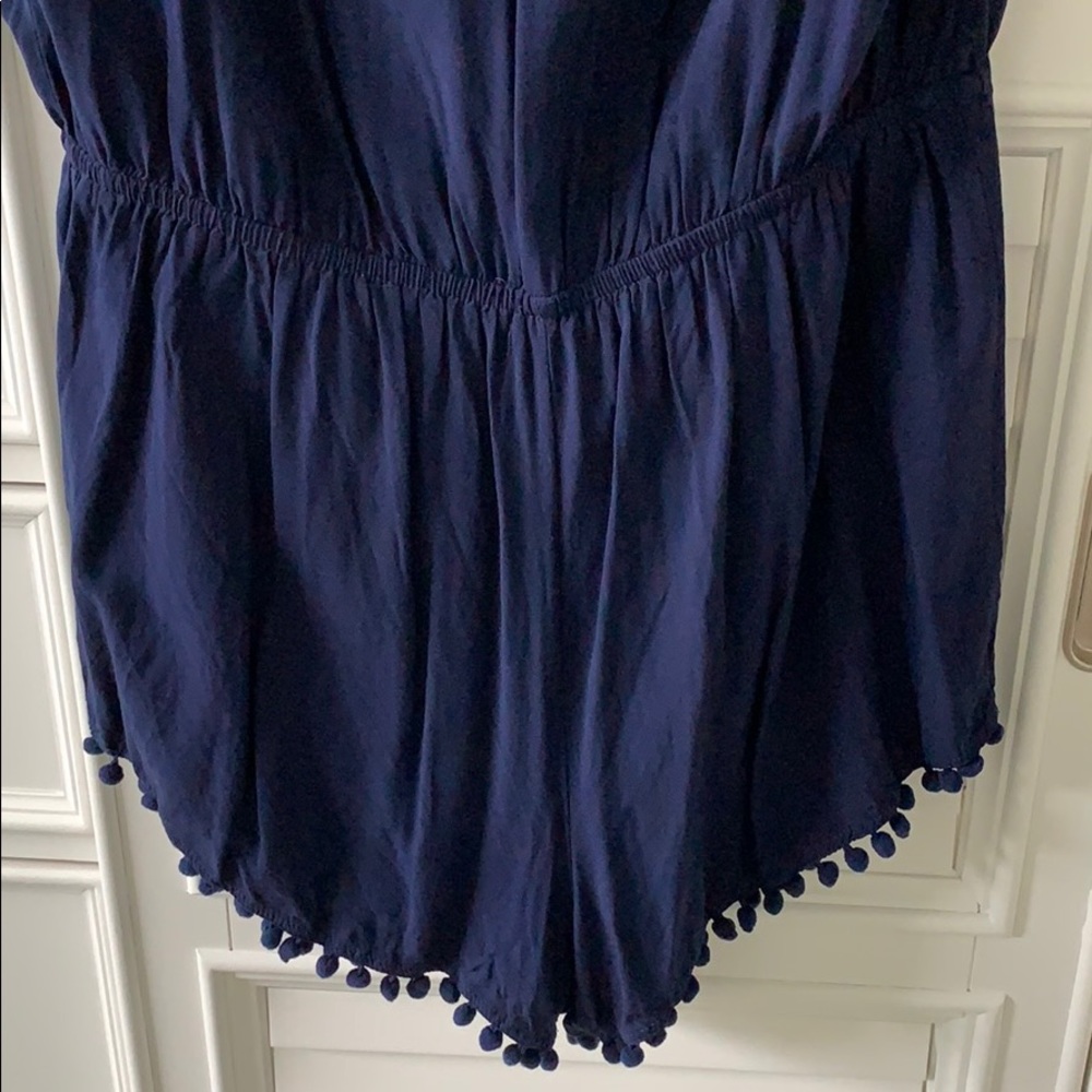 FINAL SALE!!❤️NAVY ROMPER WITH TASSELS